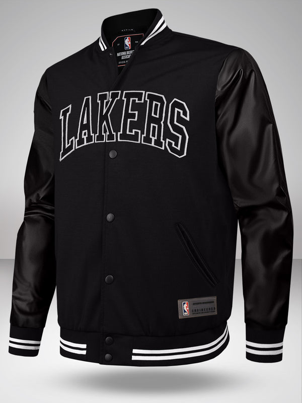 Los Angeles Lakers: Black Varsity Jacket