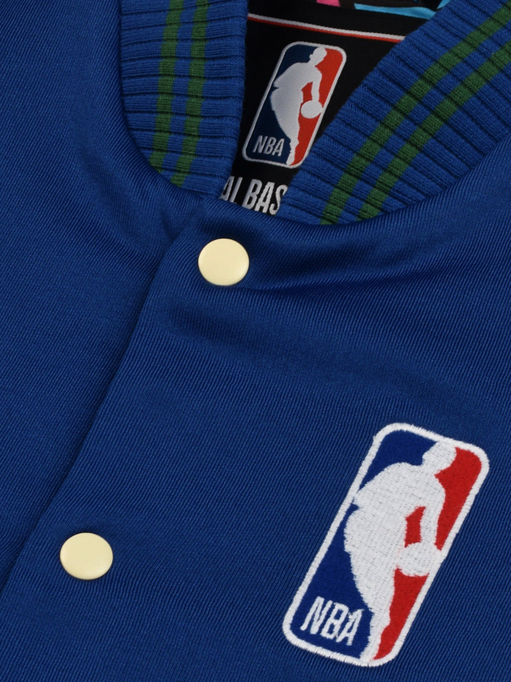 Multi Logo Jacket NBA: Multi-Logo Varsity Jacket – Shop The Arena