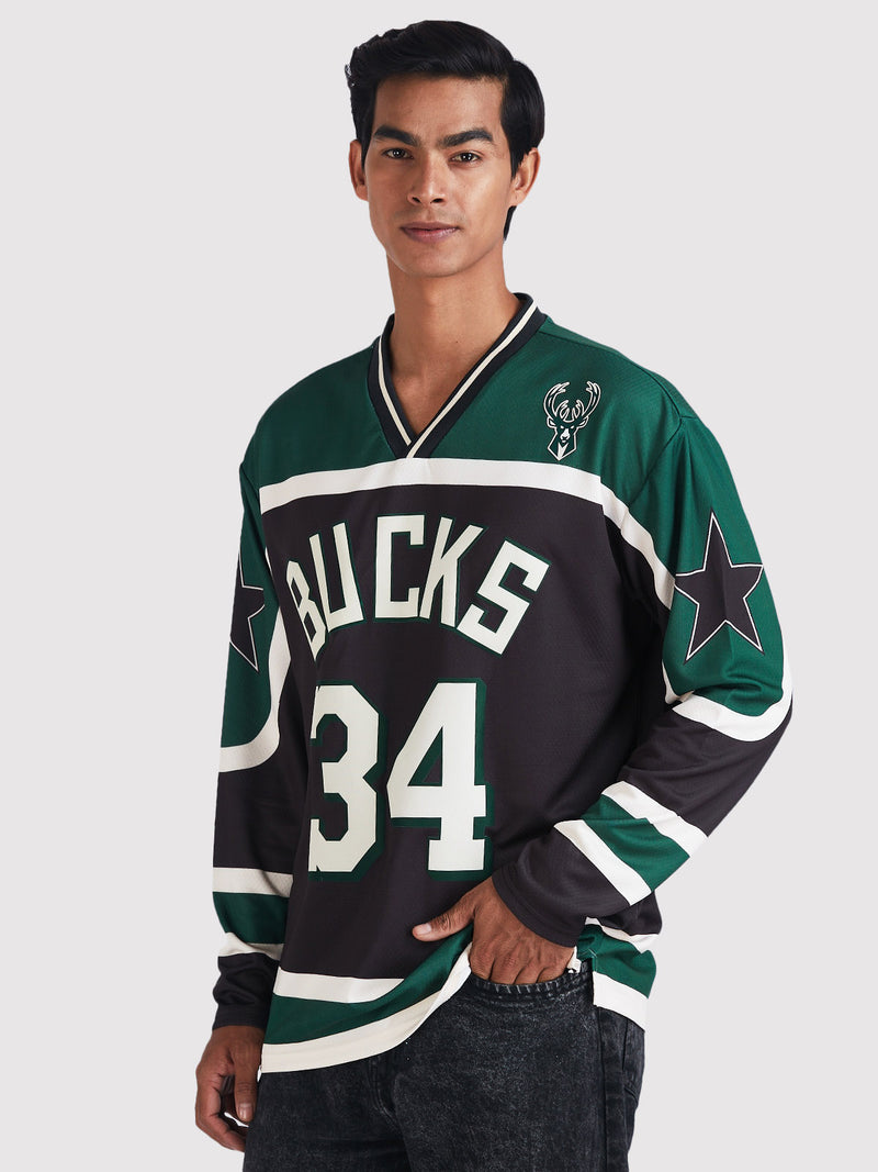 Giannis Full Sleeve Oversized Hockey Tee