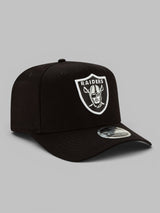 Las Vegas Raiders Black 9FIFTY Stretch Snap Cap