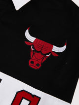 Chicago Bulls Embroidered Oversized Polo Full Sleeve