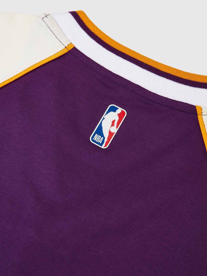 Los Angeles Lakers Contrast Colour Oversized T-Shirt