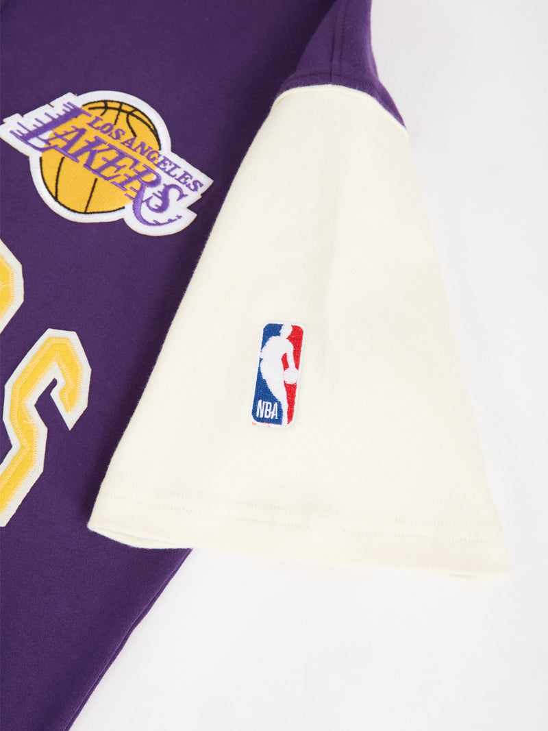 Los Angeles Lakers Typography Oversized Polo