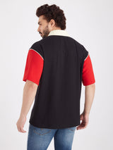 Chicago Bulls Typography Oversized Polo