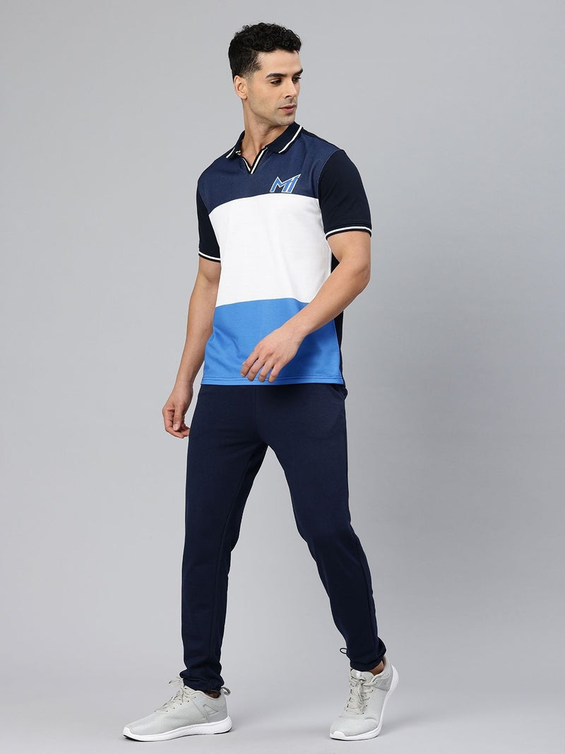 Mumbai Indians: Colour Blocked Team Polo