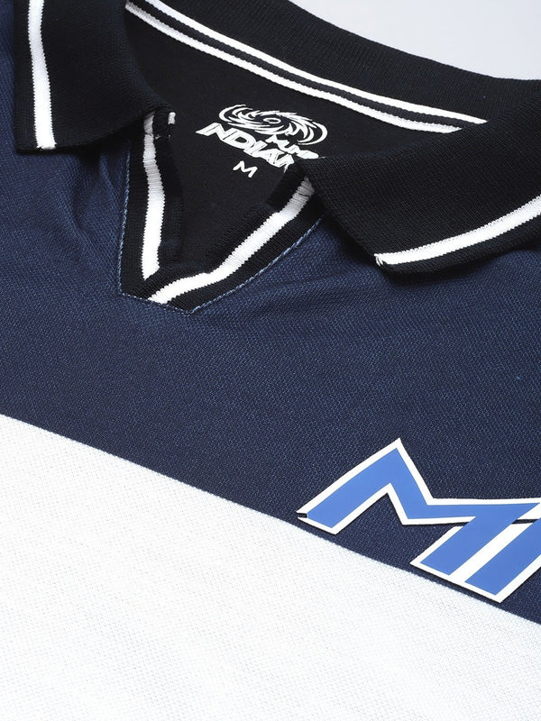 Mumbai Indians: Colour Blocked Team Polo