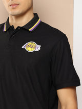 Los Angeles Lakers: Classic Polo Black