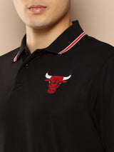 Chicago Bulls: Classic Polo Black