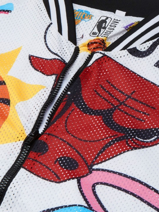 NBA: Logo Mash Lightweight Bomber Jacket