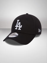 Los Angeles Dodgers Essential Black 9FORTY Cap - New Era