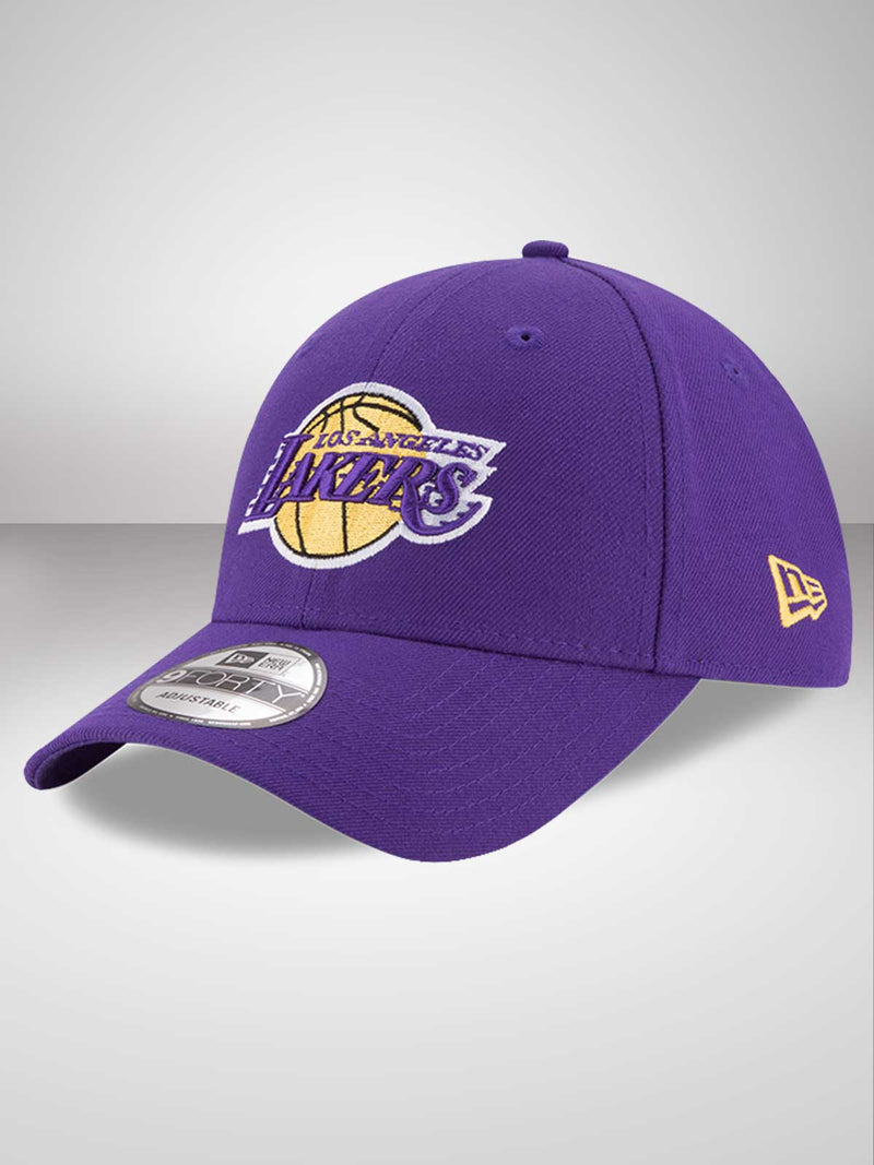 New Era Lakers C Black White L Logo