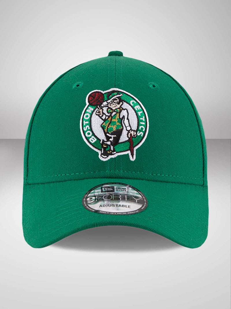 Boston Celtics New Era White Back Half Side Patch 59FIFTY Fitted Hat, 7 1/8 / White