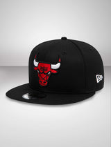 Chicago Bulls Logo Black 9FIFTY Cap - New Era