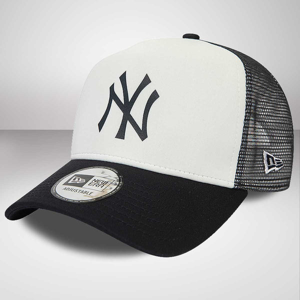 キャップ New Era MLB New York Yankees Tropical K-Frame Trucker Cap New Era A Frame League Essential New York Yankees MLB Green