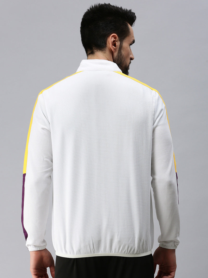 Los Angeles Lakers: Classic Track Jacket - White