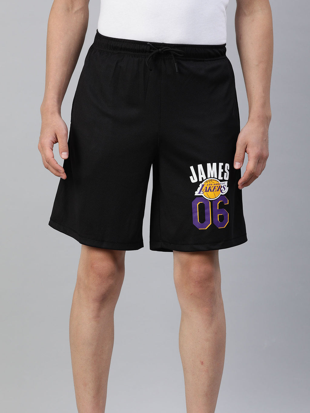 Lebron James LA Lakers Basketball Shorts - Size India