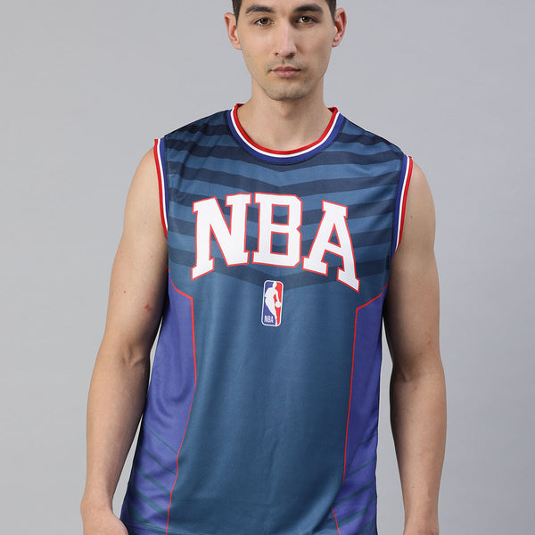 NBA: Logo Mash Sleeveless Jersey – Shop The Arena