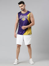 Los Angeles Lakers: Athletic Sleeveless Jersey - Purple – Shop The Arena