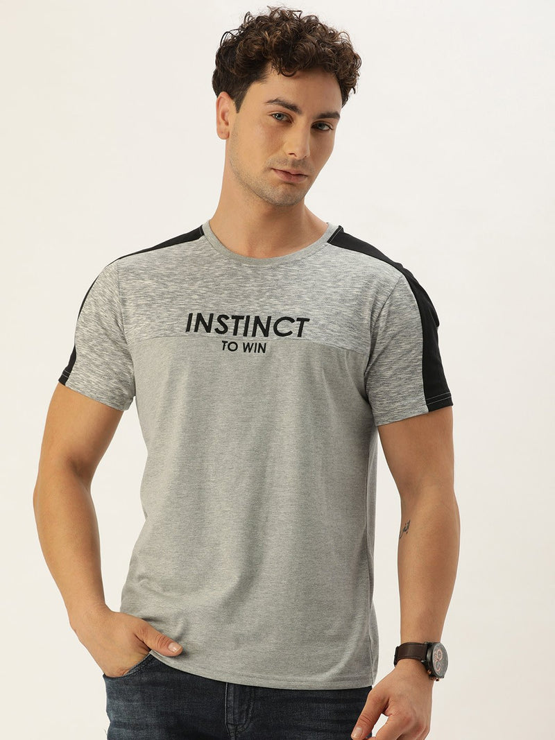 YWC 'Instinct to Win' Printed T-Shirt
