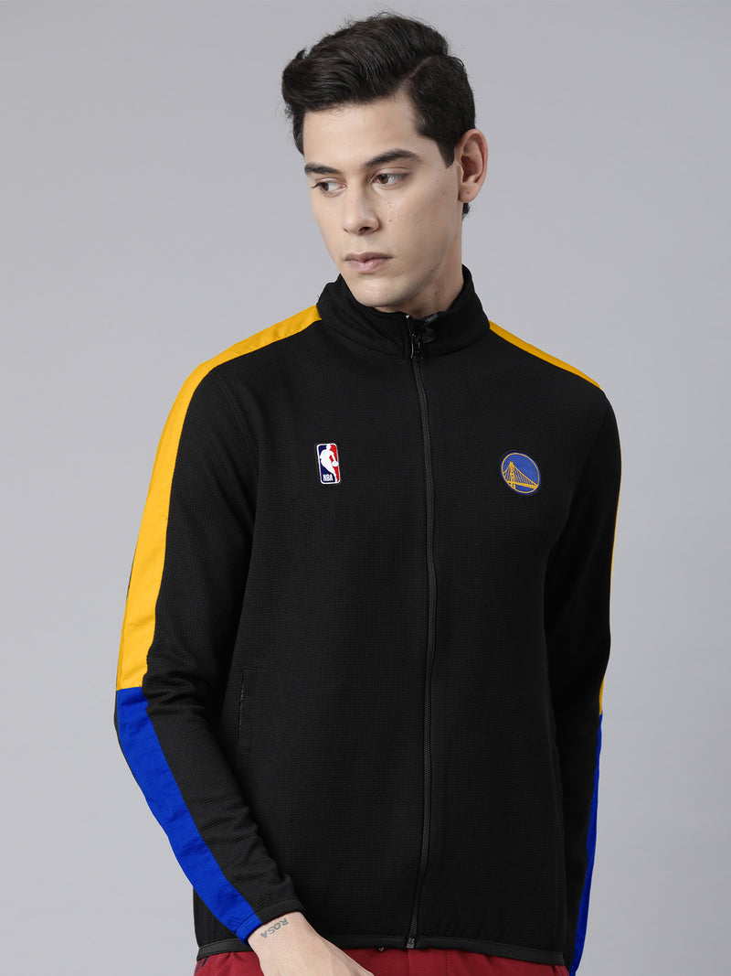 Golden State Warriors: Classic Track Jacket - Black