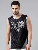 Brooklyn Nets: Lightning Strikes Twice Sleeveless Jersey - Black