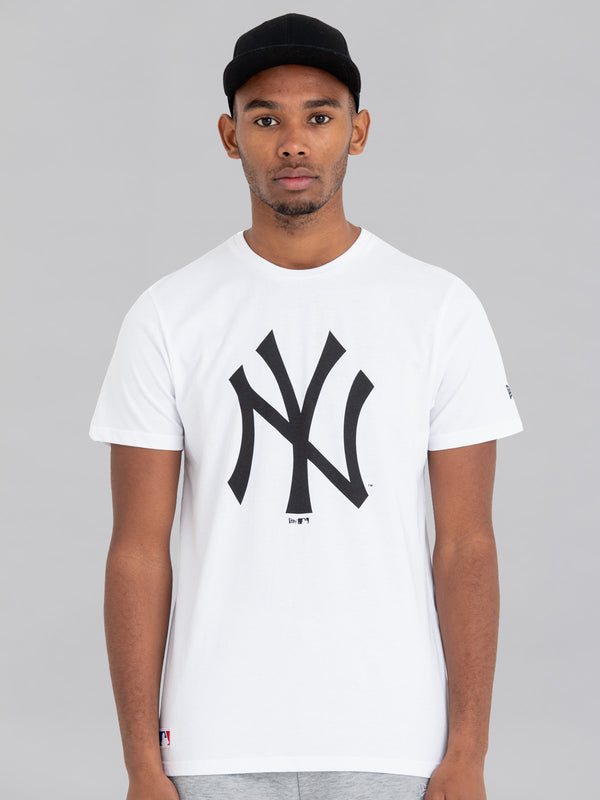 New York Yankees Team Logo White T-Shirt - New Era