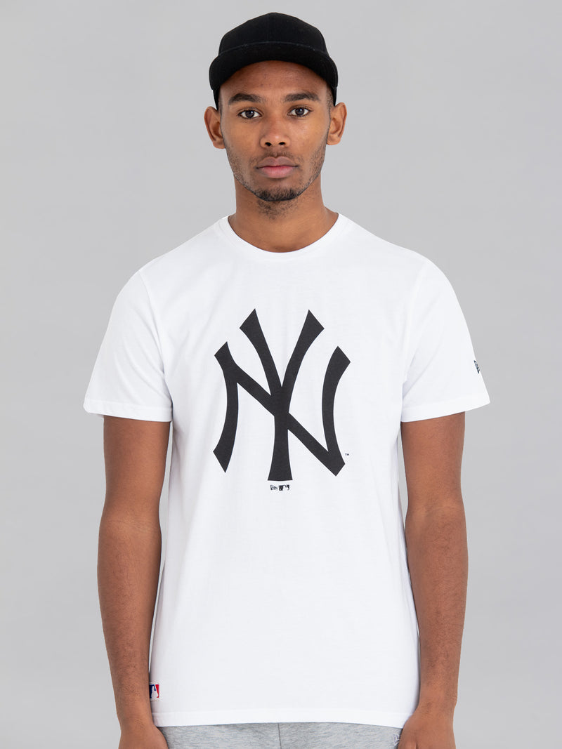 MENS New York Yankees MLB League Essential White T-Shirt White