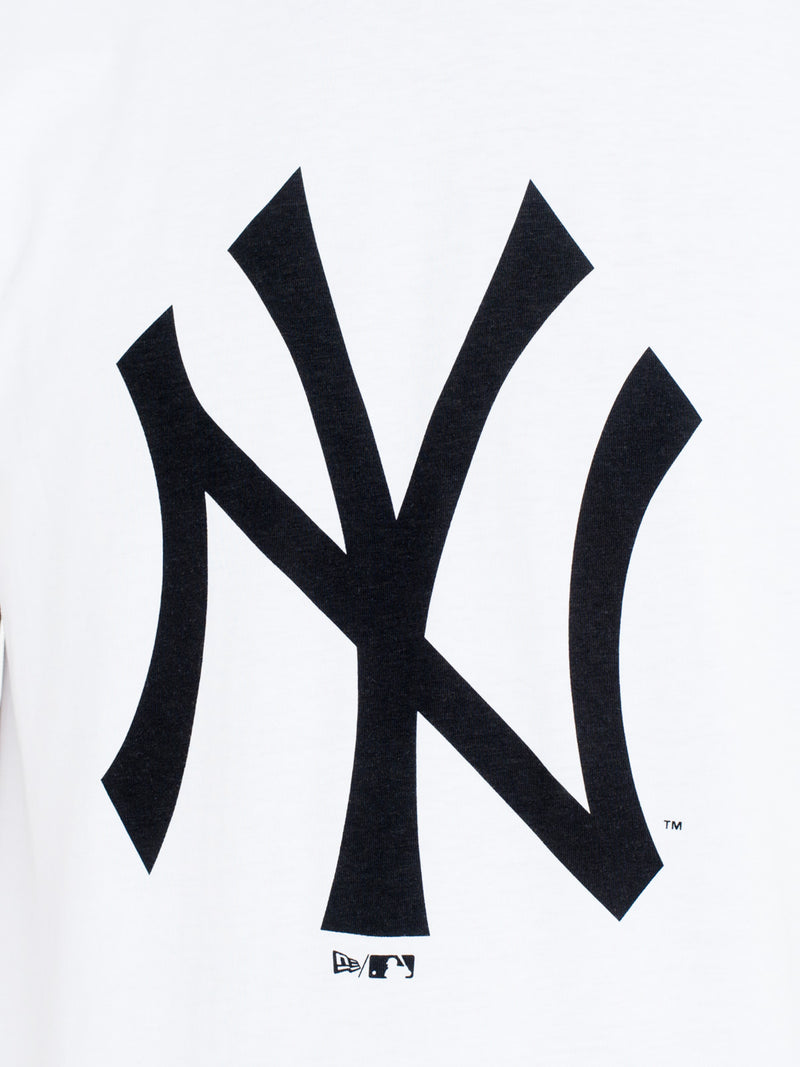 T-Shirt New Era Sea Team Logo MLB New York Yankees - New Olive/Red