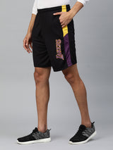 Los Angeles Lakers: Track Shorts - Black