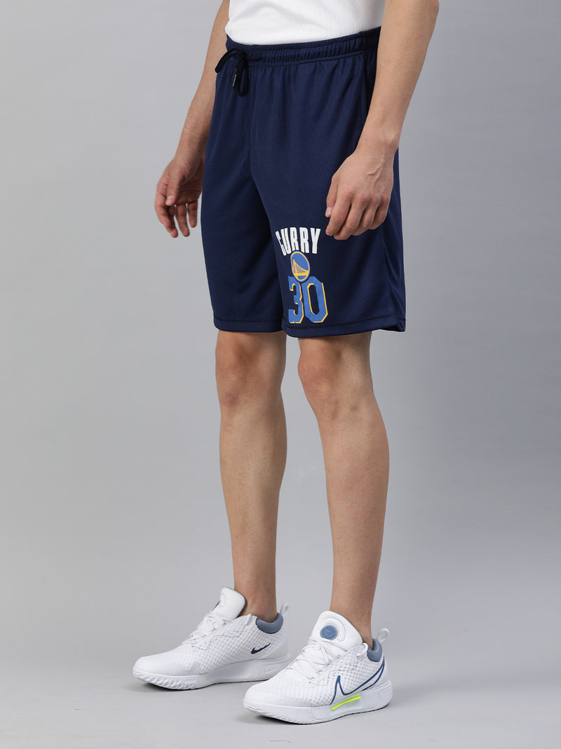 Warriors: Steph Curry Basketball Shorts - Navy