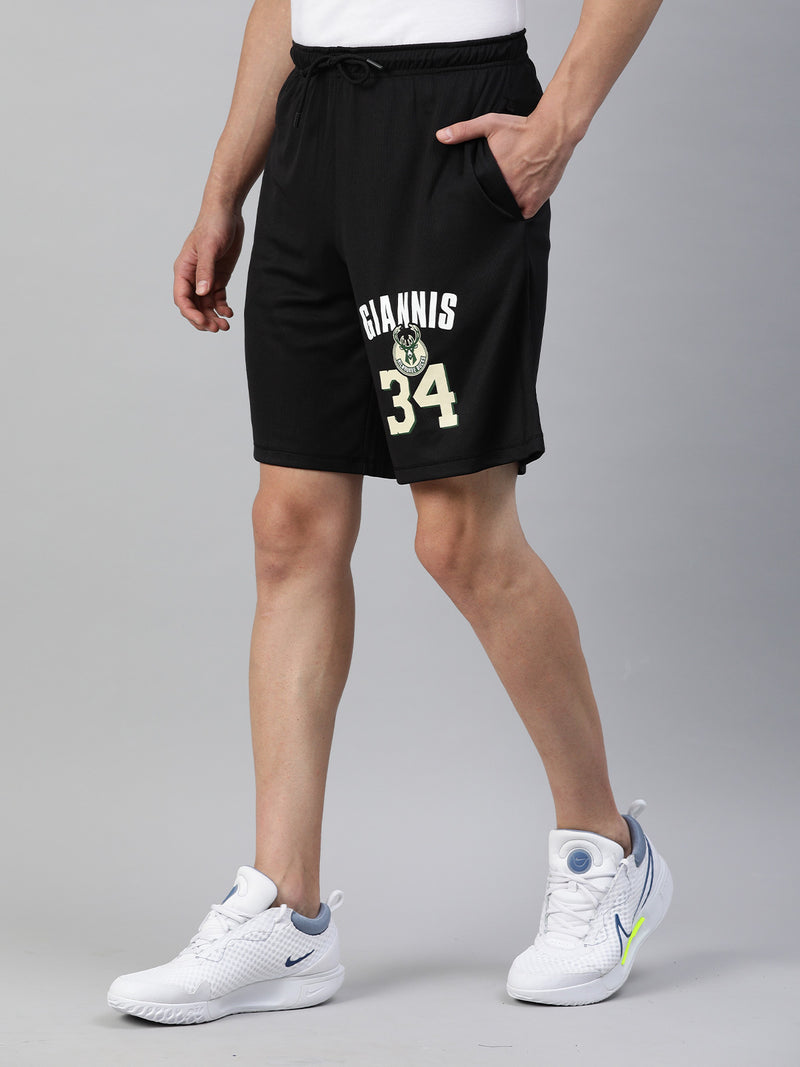 Milwaukee Bucks: Giannis Basketball Shorts  - Anthra Melange