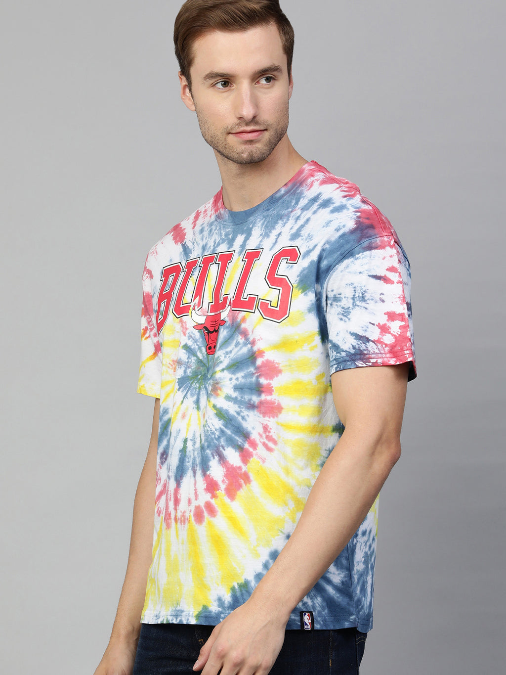 Bulls: Tie & Dye T-Shirt - Multi – Shop The Arena