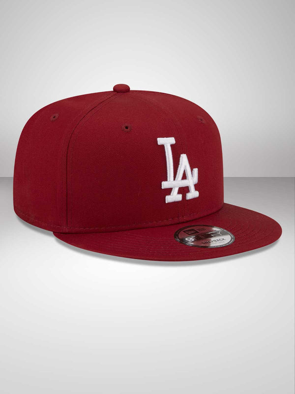 LA Dodgers League Essential Red 9FIFTY Snapback Cap