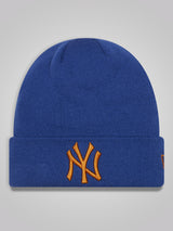 New York Yankees League Essential Blue Beanie Hat