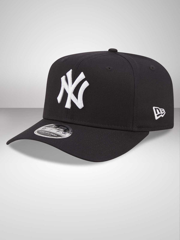 New York Yankees MLB Logo Navy 9FIFTY Stretch Snap Cap