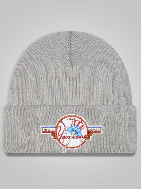 New York Yankees Series Grey Beanie Hat
