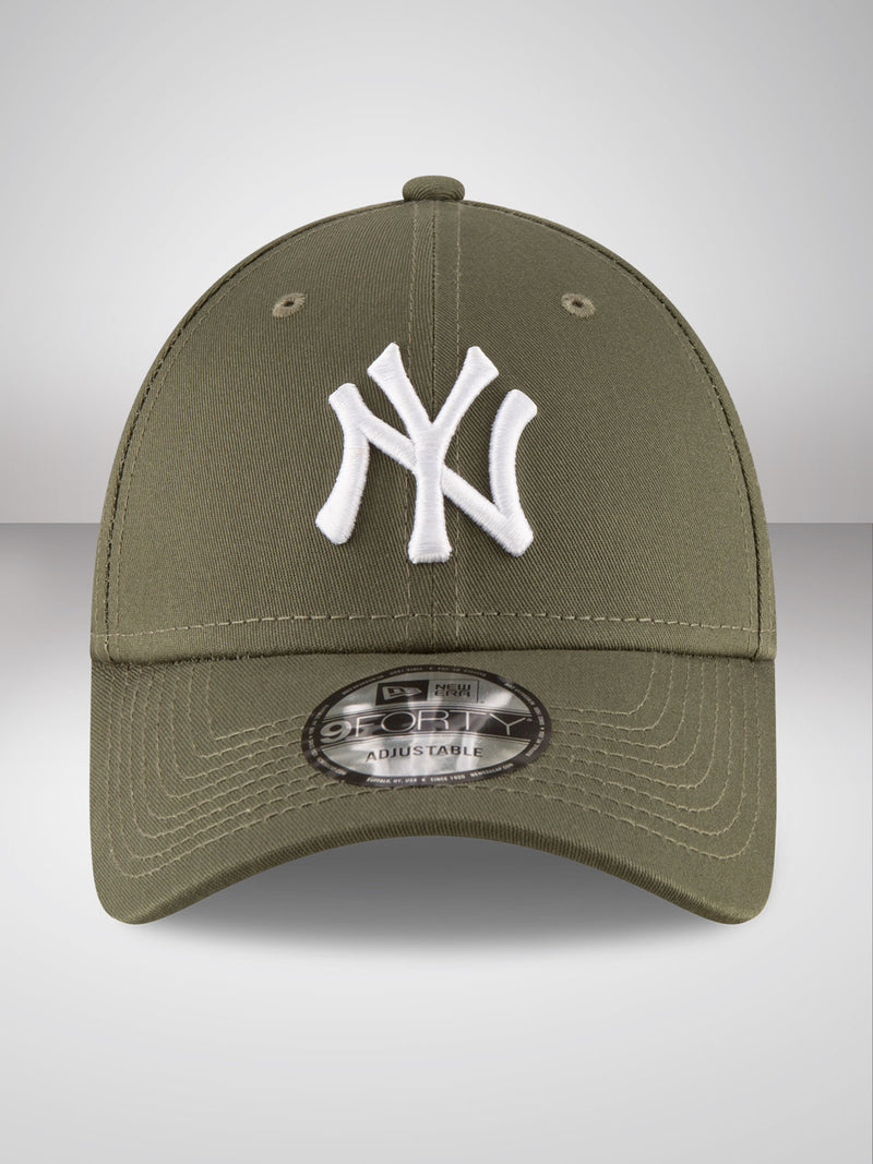 Casquette baseball NY matelassée khaki - Casquette MLB Quilted 9Forty NY  olive New Era : Headict
