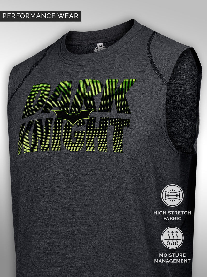 Batman: The Dark Knight Performance Vest- Charcoal