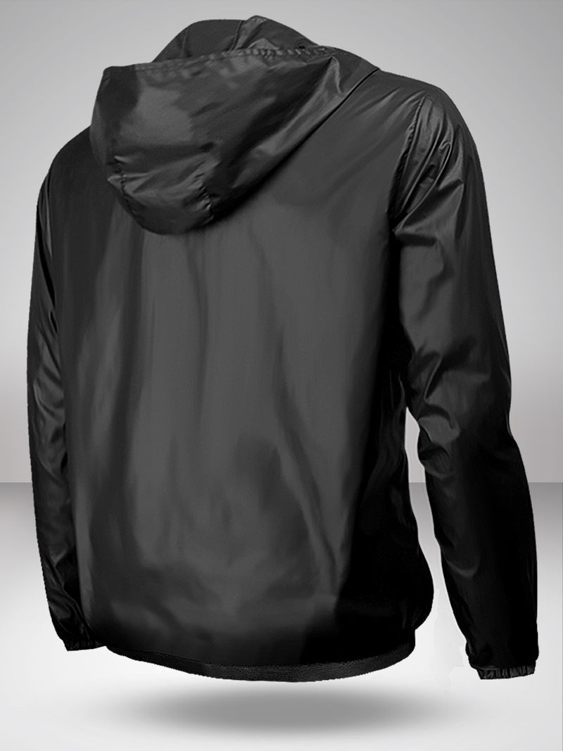 Batman: Fly By Night Windbreaker- Black