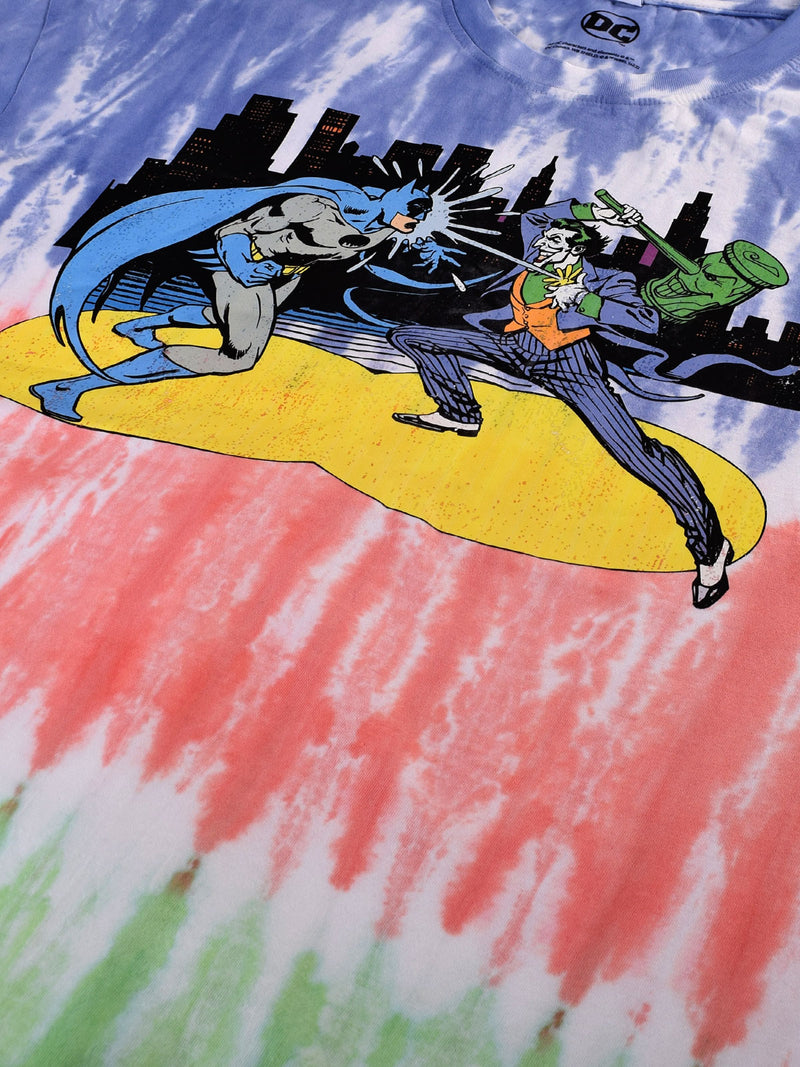 Batman: Batman Vs Joker Tie & Dye T-Shirt