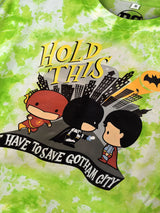 Batman: Save Gotham Crop Top - Neon Green
