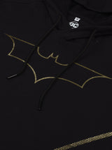 Batman: Gold Foil Hoodie - Black