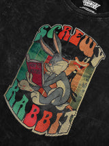 Looney Tunes: Screwy Rabbit T-Shirt - Black