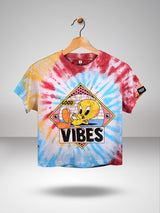 Looney Tunes: Good Vibes Tweety Crop Top - Multi
