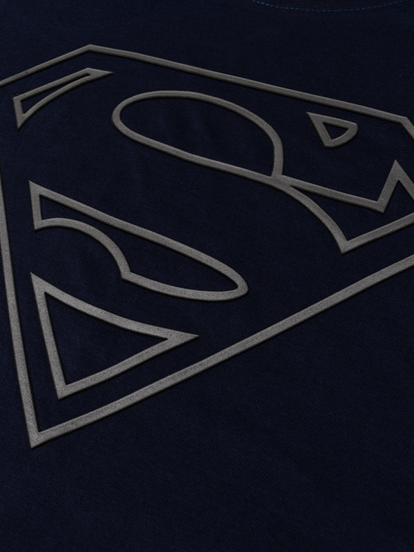 Superman: Armour of Justice T-Shirt - Navy