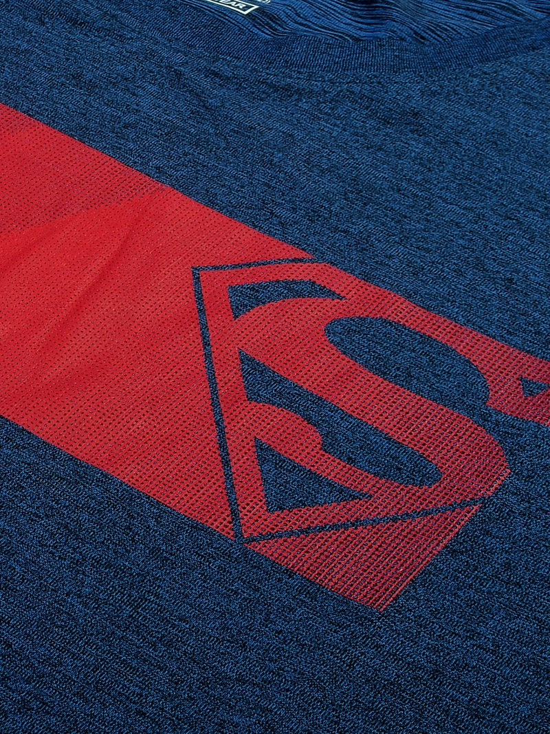 Superman: Gradient Performance T-Shirt - Navy