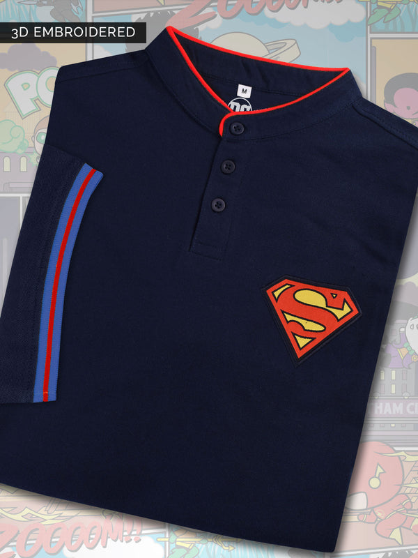 Superman Name Baseball Jersey Top | Medium in Red Stylin Online