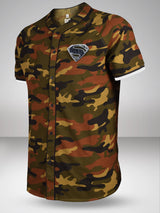 Superman: Combat Baseball Shirt - Olive Green