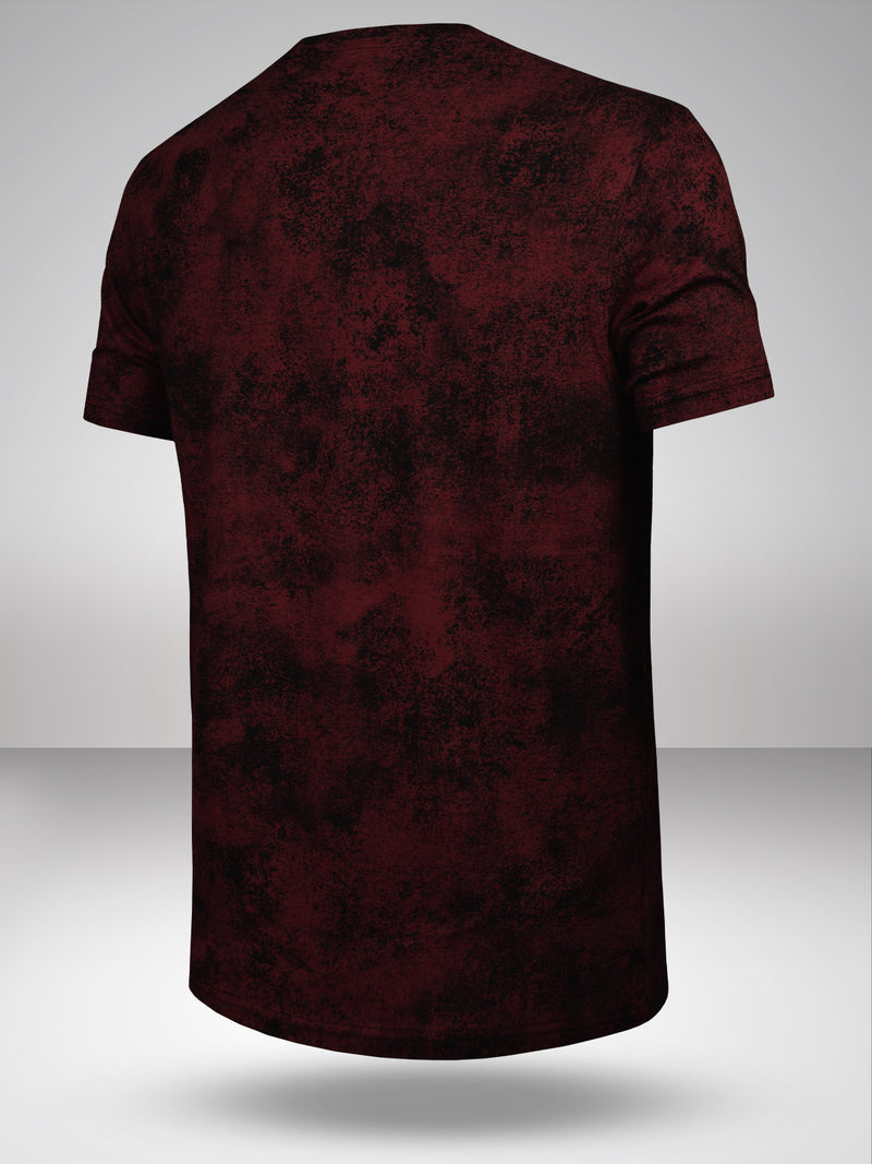 Superman: What It Takes T-Shirt - Grunge Burgundy