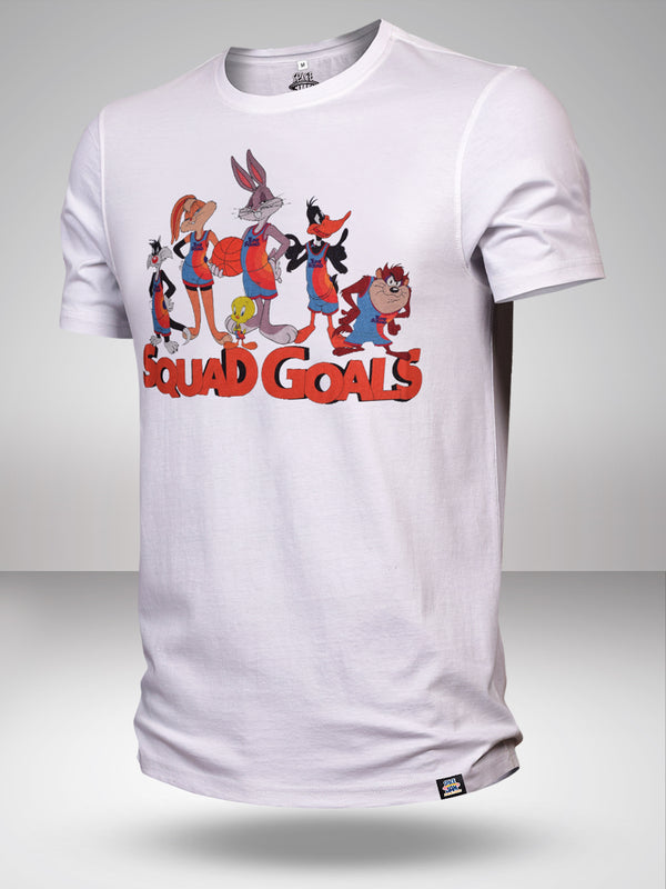 Looney Tunes: Squad Goals T-Shirt - White